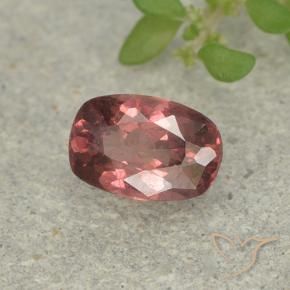 0.61 ct Pink Malaya Garnet Stone, Natural Malaya Garnet in Cushion-Cut Shape for Sale