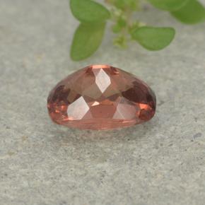 Malaya Garnet Gemstone in 6 x 4.1 mm Size for Sale, Malaya Garnet Stone in Raspberry Pink Color