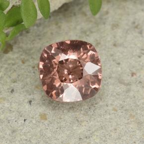 0.83 ct Pink Malaya Garnet Gemstone, Malaya Garnet Gem in Cushion-Cut Shape for Sale.