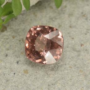 0.83 ct Pink Malaya Garnet Stone, Natural Malaya Garnet in Cushion-Cut Shape for Sale