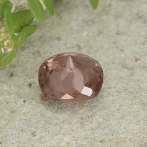Malaya Garnet Gemstone in 5.6 x 5.5 mm Size for Sale, Malaya Garnet Stone in Pinkish Rose Color