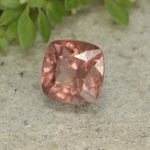 0.83 ct Pink Malaya Garnet Stone, Natural Malaya Garnet in Cushion-Cut Shape for Sale