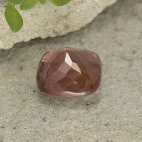 Malaya Garnet Gemstone in 6.1 x 6.1 mm Size for Sale, Malaya Garnet Stone in Orange Pink Color