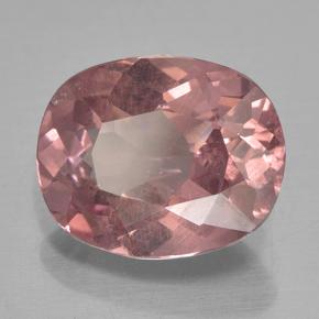 3.77 ct Pink Malaya Garnet Stone, Natural Malaya Garnet in Cushion-Cut Shape for Sale