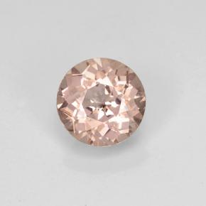 1.68 ct Yellow Malaya Garnet Gemstone, Malaya Garnet Gem in Round Facet Shape for Sale.