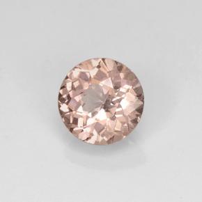 1.68 ct Yellow Malaya Garnet Stone, Natural Malaya Garnet in Round Facet Shape for Sale