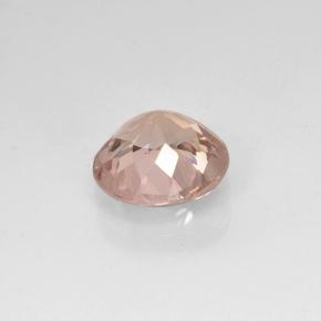 Malaya Garnet Gemstone in 7.4 mm Size for Sale, Malaya Garnet Stone in Champagne Color