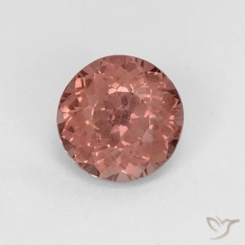 1.75ct Natural Medium Pink Malaya Garnet, Round, VS