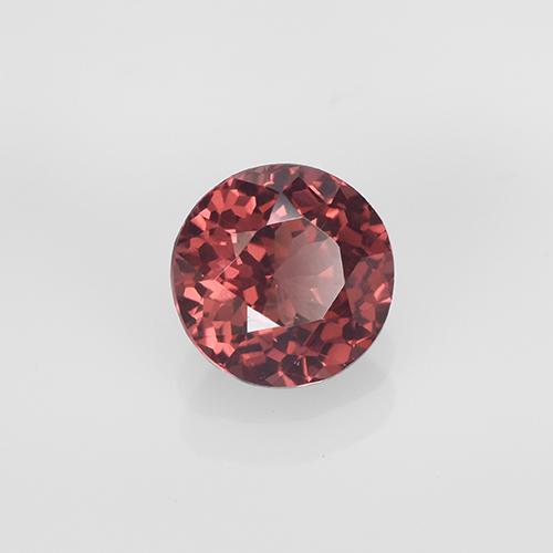 1.11 ct Pink Malaya Garnet Stone, Natural Malaya Garnet in Round Facet Shape for Sale