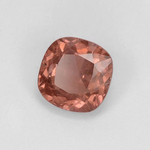 1.23 ct Pink Malaya Garnet Stone, Natural Malaya Garnet in Cushion-Cut Shape for Sale