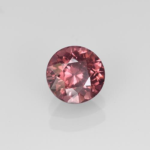1.11 ct Red Malaya Garnet Stone, Natural Malaya Garnet in Round Facet Shape for Sale