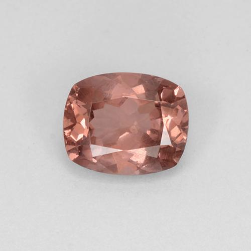Grapefruit Pink Granato Malaya Gem - 0.9ct Taglio a cuscino (ID: 505081)