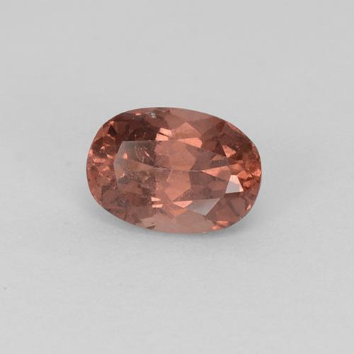 0.78 ct Pink Malaya Garnet Stone, Natural Malaya Garnet in Oval Facet Shape for Sale