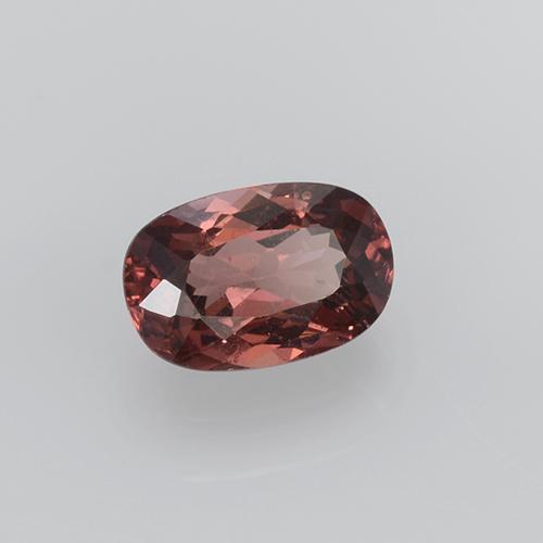 0.56 ct Orange Malaya Garnet Stone, Natural Malaya Garnet in Oval Facet Shape for Sale