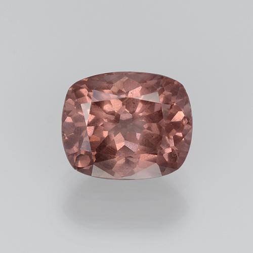 0.89 ct Pink Malaya Garnet Gemstone, Malaya Garnet Gem in Cushion-Cut Shape for Sale.