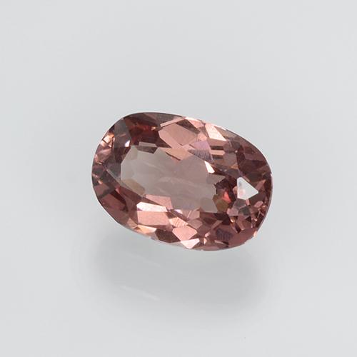 0.64 ct Pink Malaya Garnet Stone, Natural Malaya Garnet in Oval Facet Shape for Sale
