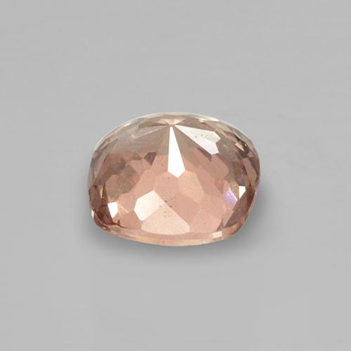 Malaya Garnet Gemstone in 4.4 x 4.3 mm Size for Sale, Malaya Garnet Stone in Peach Rose Color