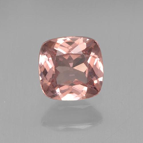 0.56 ct Pink Malaya Garnet Gemstone, Malaya Garnet Gem in Cushion-Cut Shape for Sale.