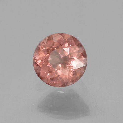 0.40 ct Pink Malaya Garnet Stone, Natural Malaya Garnet in Round Facet Shape for Sale