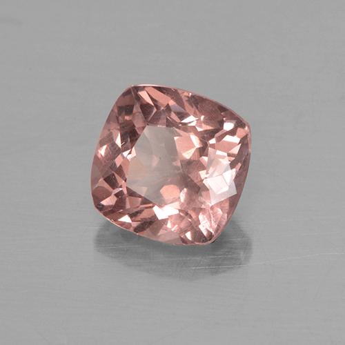 0.59 ct Pink Malaya Garnet Stone, Natural Malaya Garnet in Cushion-Cut Shape for Sale