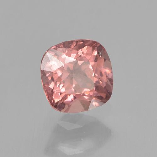 0.54 ct Pink Malaya Garnet Stone, Natural Malaya Garnet in Cushion-Cut Shape for Sale