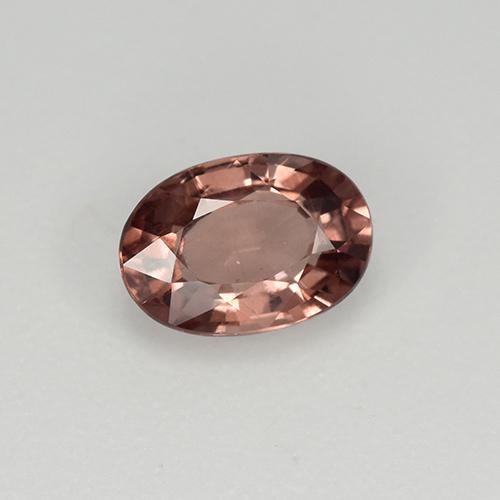 0.68 ct Pink Malaya Garnet Stone, Natural Malaya Garnet in Oval Facet Shape for Sale