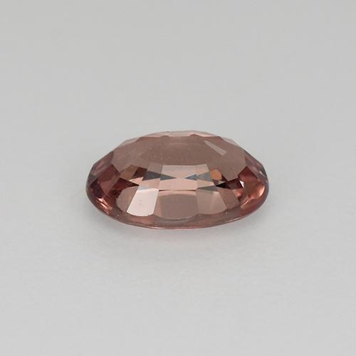 Malaya Garnet Gemstone in 6.2 x 4.3 mm Size for Sale, Malaya Garnet Stone in Deep Rosewood Pink Color