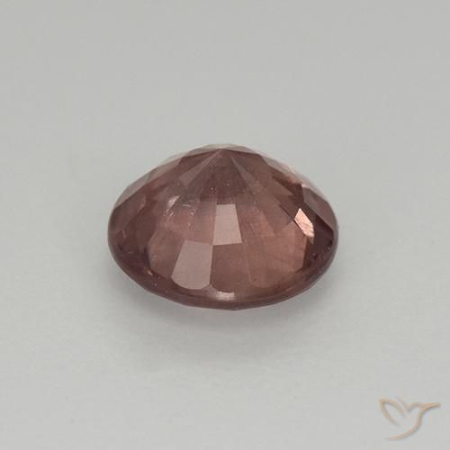 Malaya Garnet Gemstone in 6 mm (calibrated) Size for Sale, Malaya Garnet Stone in Rose Pink Tone Color