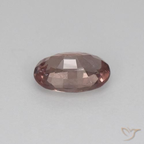 Malaya Garnet Gemstone in 6.1 x 4.2 mm Size for Sale, Malaya Garnet Stone in Medium-Dark Pink Color