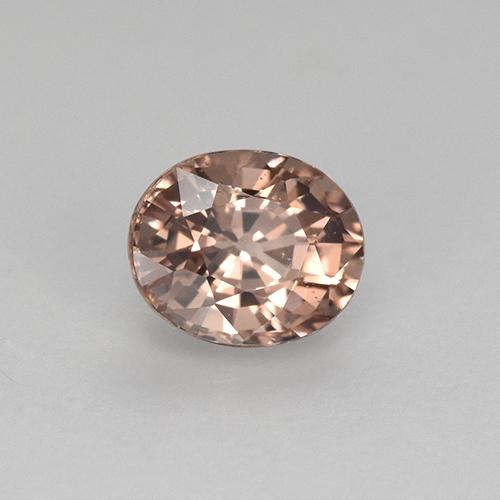 0.59 ct Orange Malaya Garnet Stone, Natural Malaya Garnet in Oval Facet Shape for Sale