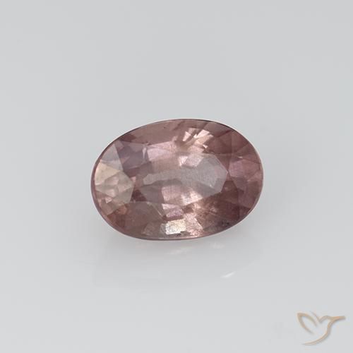 0.73 ct Pink Malaya Garnet Stone, Natural Malaya Garnet in Oval Facet Shape for Sale