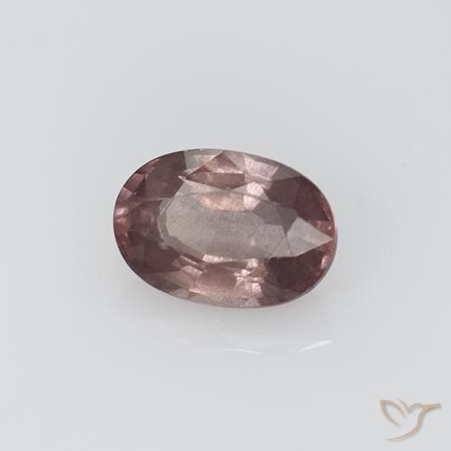 0.70 ct Pink Malaya Garnet Stone, Natural Malaya Garnet in Oval Facet Shape for Sale