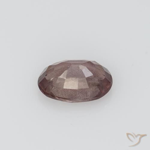 Malaya Garnet Gemstone in 6.2 x 4.3 mm Size for Sale, Malaya Garnet Stone in Deep Rosewood Pink Color