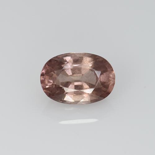 Темно-розовый Гранат Малайя Камень - 0.6ct Фасетный Овал (ID: 509904)