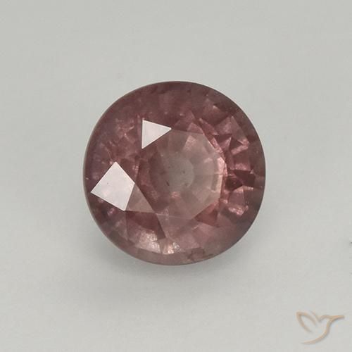 0.96 ct Red Malaya Garnet Stone, Natural Malaya Garnet in Round Facet Shape for Sale