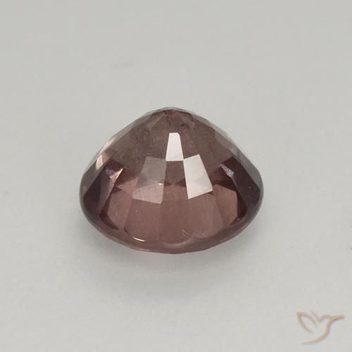 Malaya Garnet Gemstone in 5.5 mm (calibrated) Size for Sale, Malaya Garnet Stone in Grayish Red Color