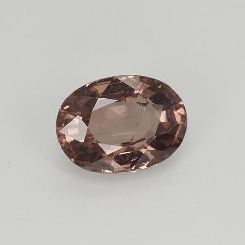 1.04 ct Pink Malaya Garnet Stone, Natural Malaya Garnet in Oval Facet Shape for Sale