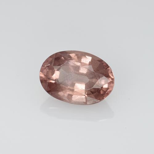0.57 ct Pink Malaya Garnet Stone, Natural Malaya Garnet in Oval Facet Shape for Sale