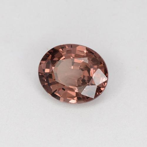 0.87 ct Pink Malaya Garnet Stone, Natural Malaya Garnet in Oval Facet Shape for Sale