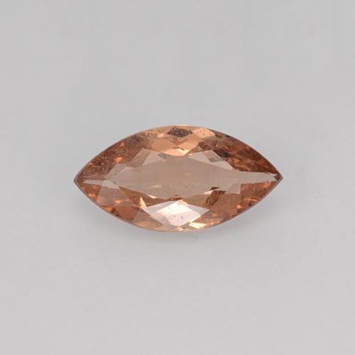 0.79 ct Pink Malaya Garnet Gemstone, Malaya Garnet Gem in Marquise Facet Shape for Sale.