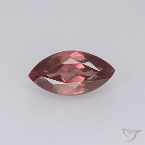 Granate Malaya Rosado medio Marquesa de 1.71 ct de Tanzania, dimensión 10 x 5,2mm, piedra preciosa natural No tratado, claridad vvs-vs, Granate Malaya Forma marquesa de 1 pieza, dureza de Mohs de 7 - 7.5 Adecuado para joyas de uso diario , Photo A
