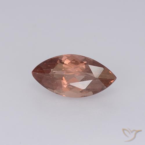 1.48 ct Red Malaya Garnet Stone, Natural Malaya Garnet in Marquise Facet Shape for Sale