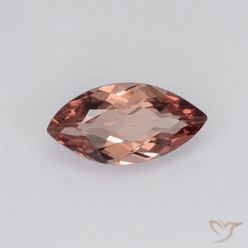 1.18 ct Red Malaya Garnet Stone, Natural Malaya Garnet in Marquise Facet Shape for Sale