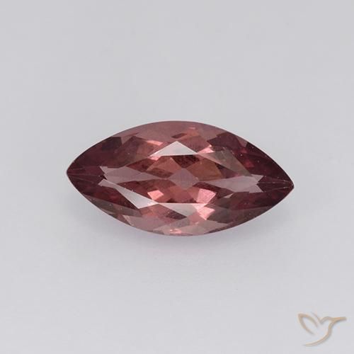 1.32 ct Red Malaya Garnet, 9.9 x 5 mm Marquise Cut From Tanzania, Photo A