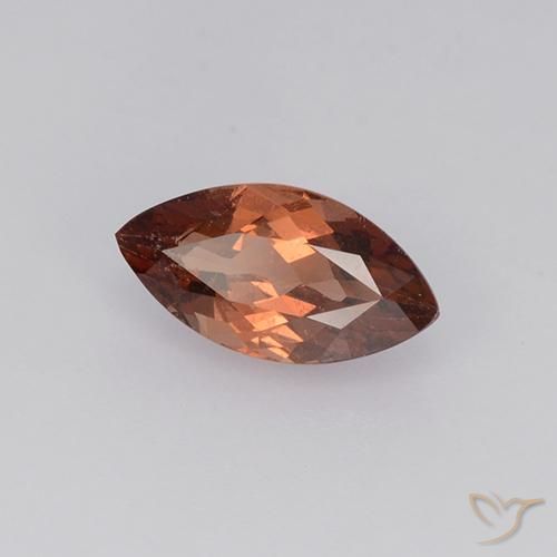 1.10 ct Red Malaya Garnet Stone, Natural Malaya Garnet in Marquise Facet Shape for Sale