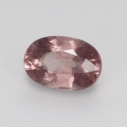 0.67 ct Pink Malaya Garnet Stone, Natural Malaya Garnet in Oval Facet Shape for Sale