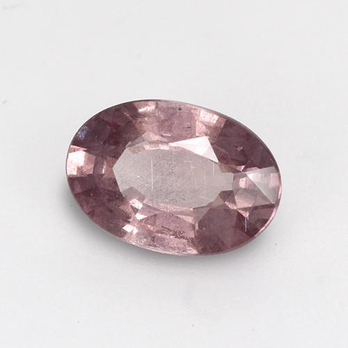 0.59 ct Pink Malaya Garnet Stone, Natural Malaya Garnet in Oval Facet Shape for Sale