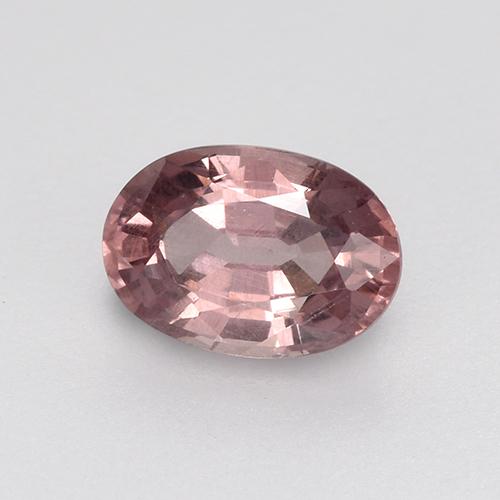 0.59 ct Pink Malaya Garnet Stone, Natural Malaya Garnet in Oval Facet Shape for Sale