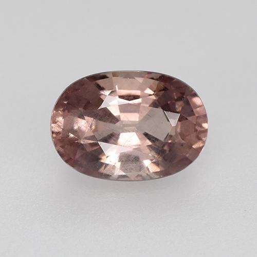 Темно-розовый Гранат Малайя Камень - 0.7ct Фасетный Овал (ID: 517602)