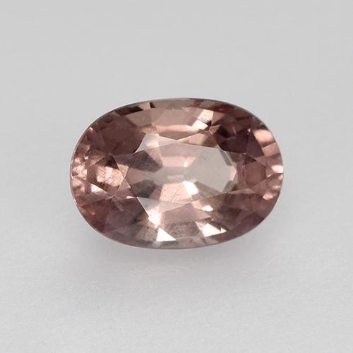 0.68 ct Pink Malaya Garnet Stone, Natural Malaya Garnet in Oval Facet Shape for Sale
